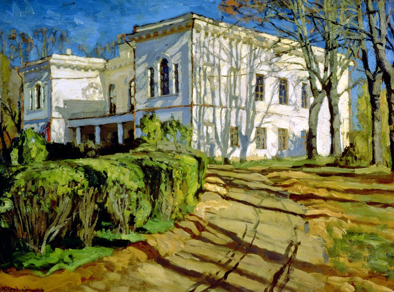 White House, 1906 by Stanislav Julianovic Zukovskij