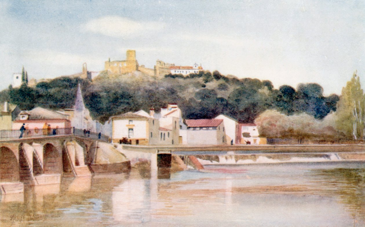 The Town of Thomar by Stanley Inchbold