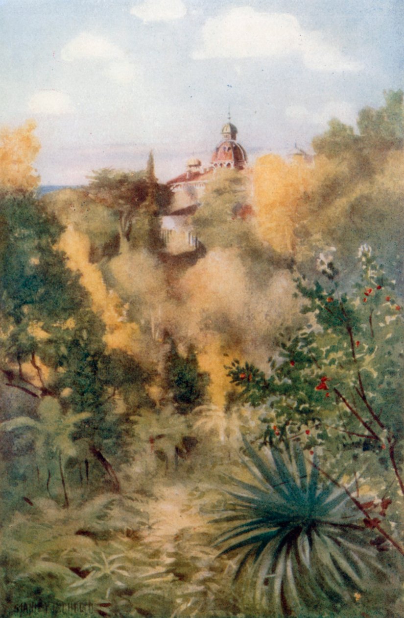 The Tropical Glen, Monserrate by Stanley Inchbold