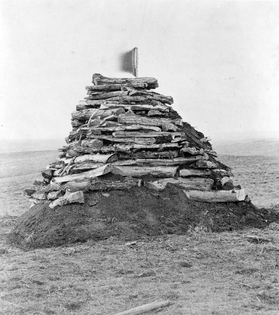 Monument Containing Bones on Custer