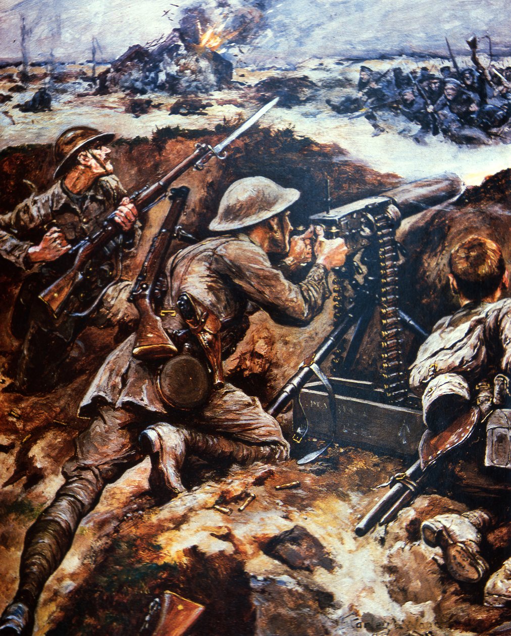 Lieutenant Thomas Wilkinson, Loyal North Lancaster Regiment by Stanley L. (after) Wood
