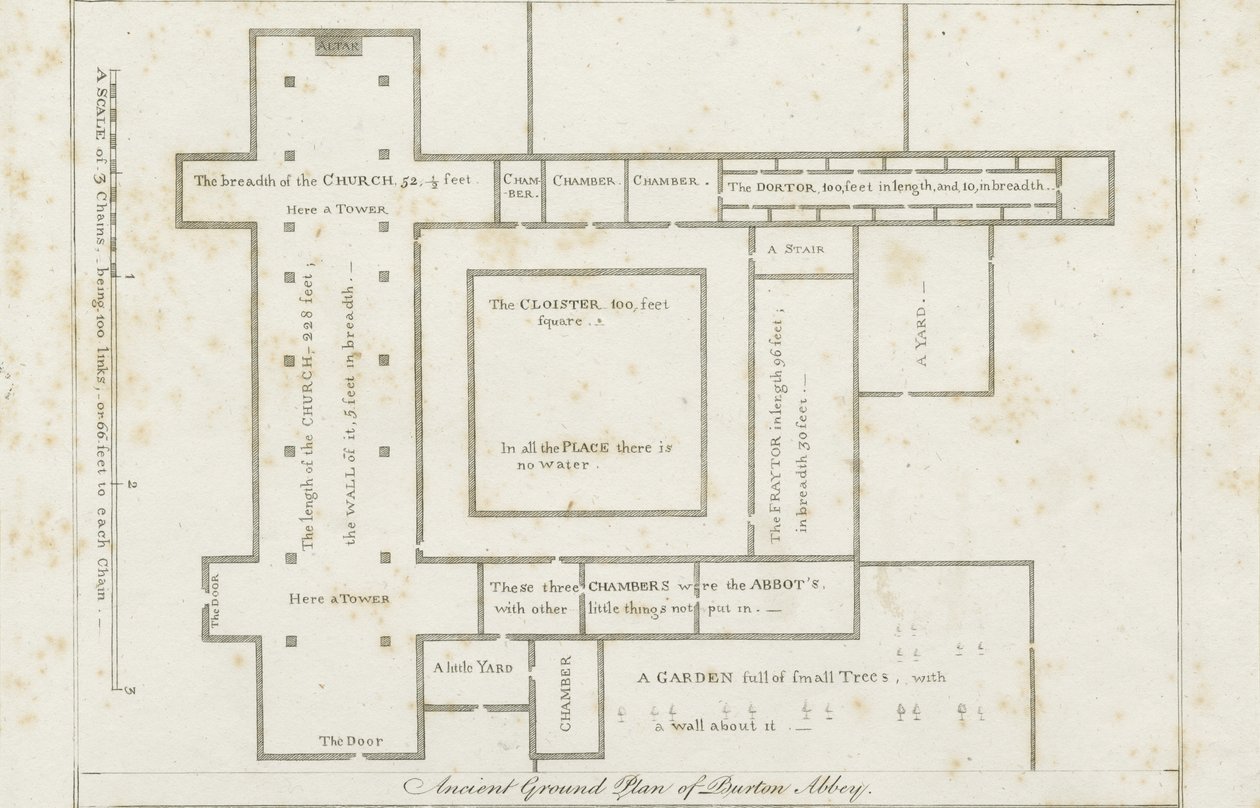 Burton-upon-Trent Abbey by Stebbing Shaw