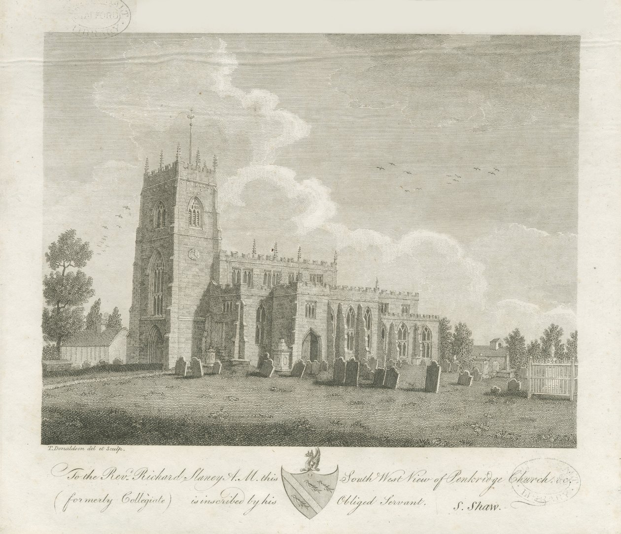 Penkridge Church by Stebbing Shaw