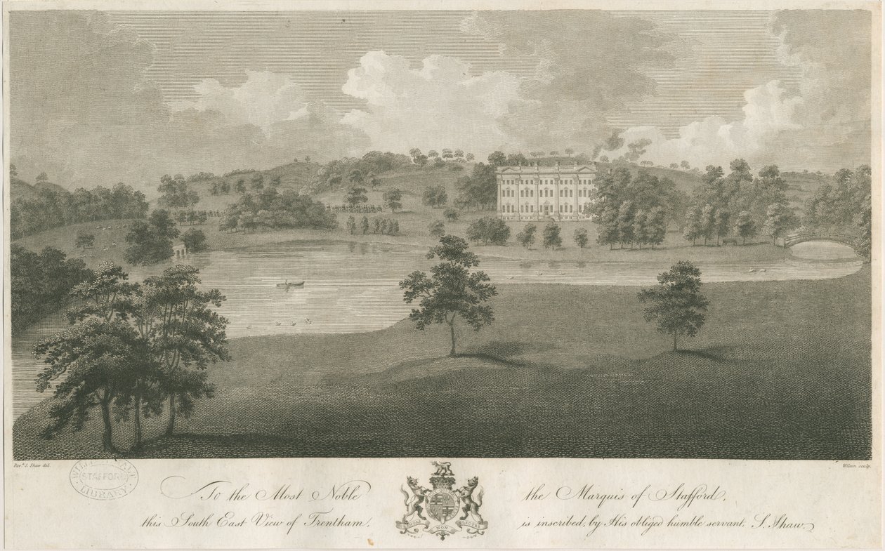 Trentham Hall by Stebbing Shaw