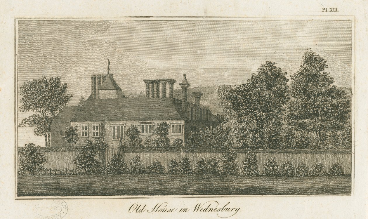 Wednesbury - Old House by Stebbing Shaw