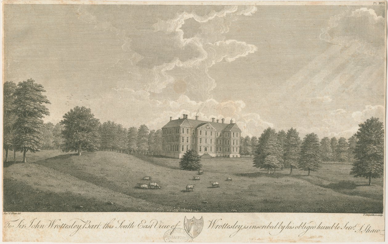 Wrottesley Hall by Stebbing Shaw