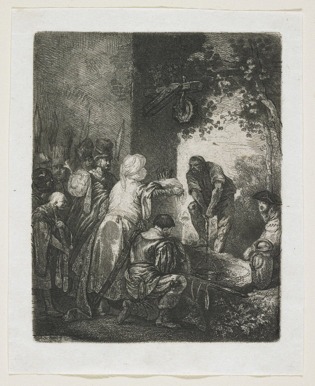 The First Piast (Polish King) by Stefan Juliusz Norblin de la Gourdaine