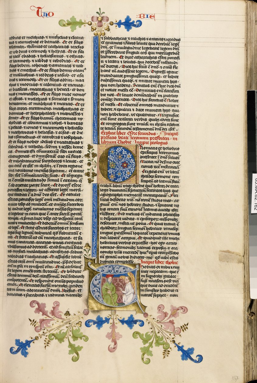 Initial T: Blind Tobit and the Angel by Stefan Lochner