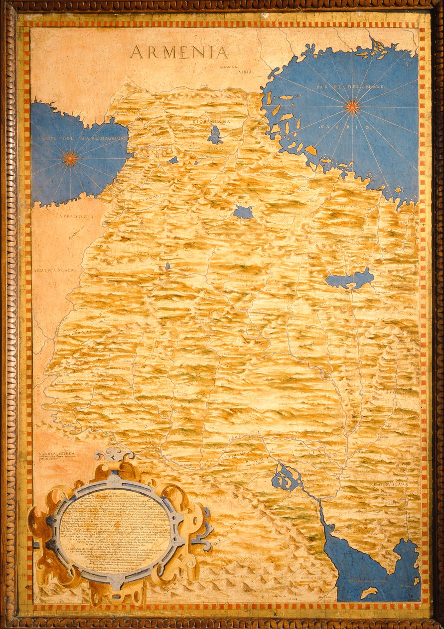 Map of Armenia by Stefano Bonsignori
