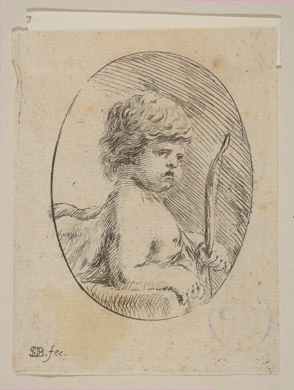 A Small Cupid with His Bow, from 