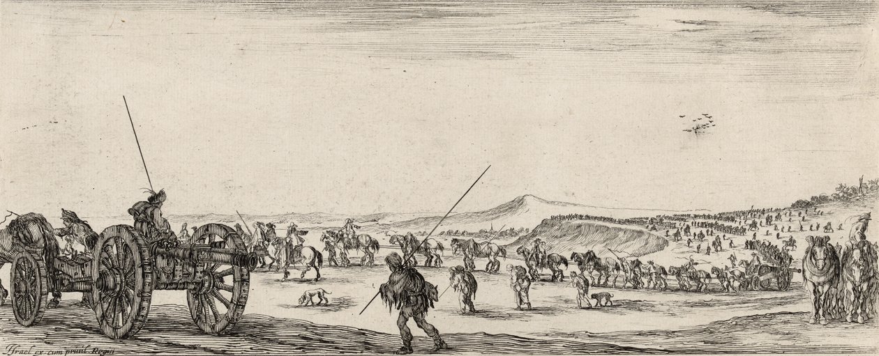 Autre Conduite de Canons by Stefano della Bella