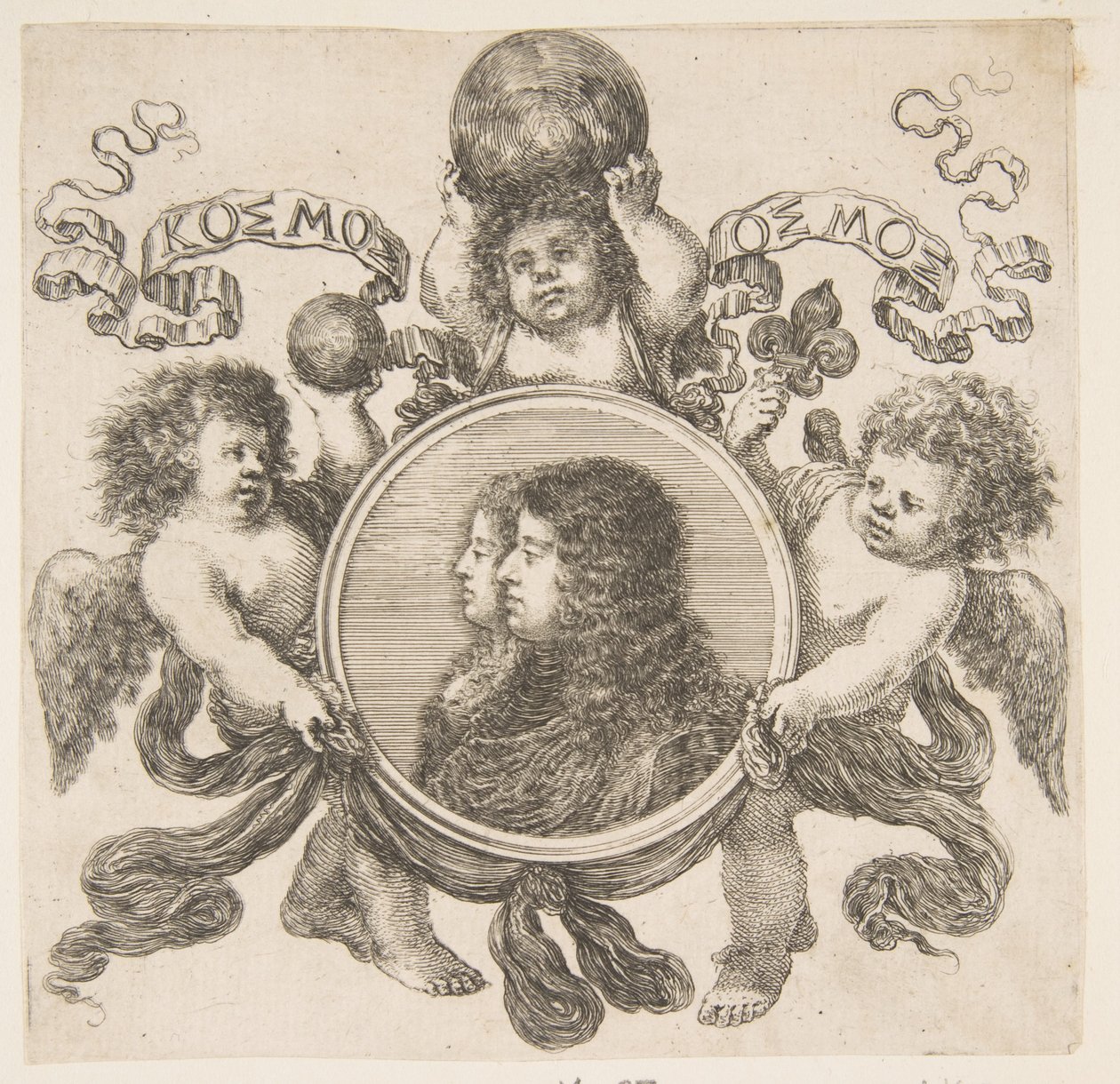 Cosimo de Medici, Prince of Tuscany, and His Wife, Marguerite Louise d