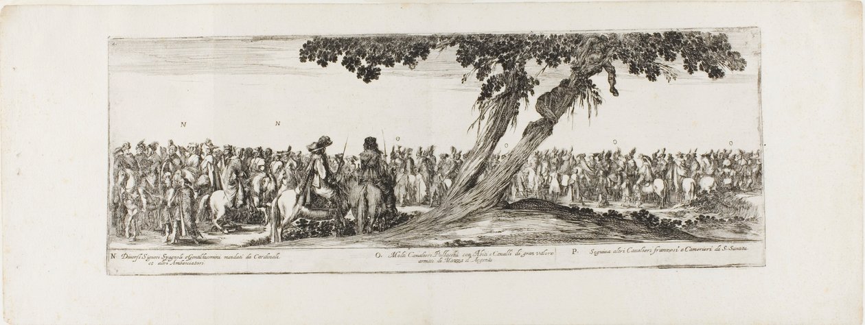 Entrance of the Ambassador of Poland into Rome by Stefano della Bella