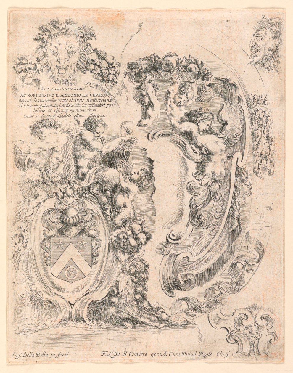 Escutcheons and Details for Escutcheons, No. 2 from 