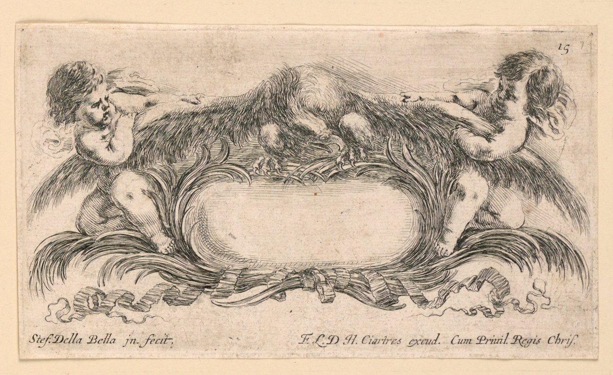Escutcheon, No. 15 from 