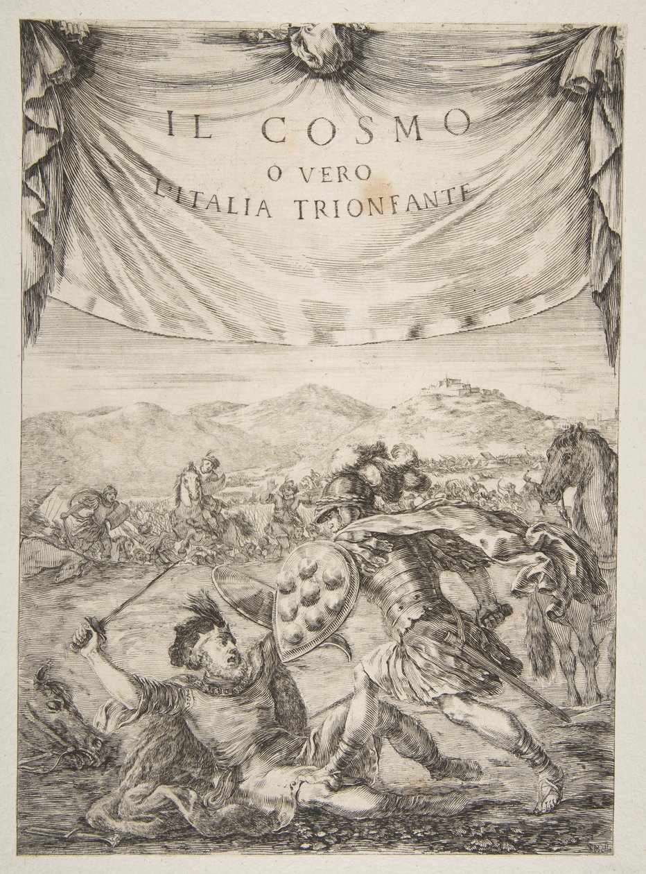 Frontispiece for Il Cosmo, 1650 by Stefano della Bella