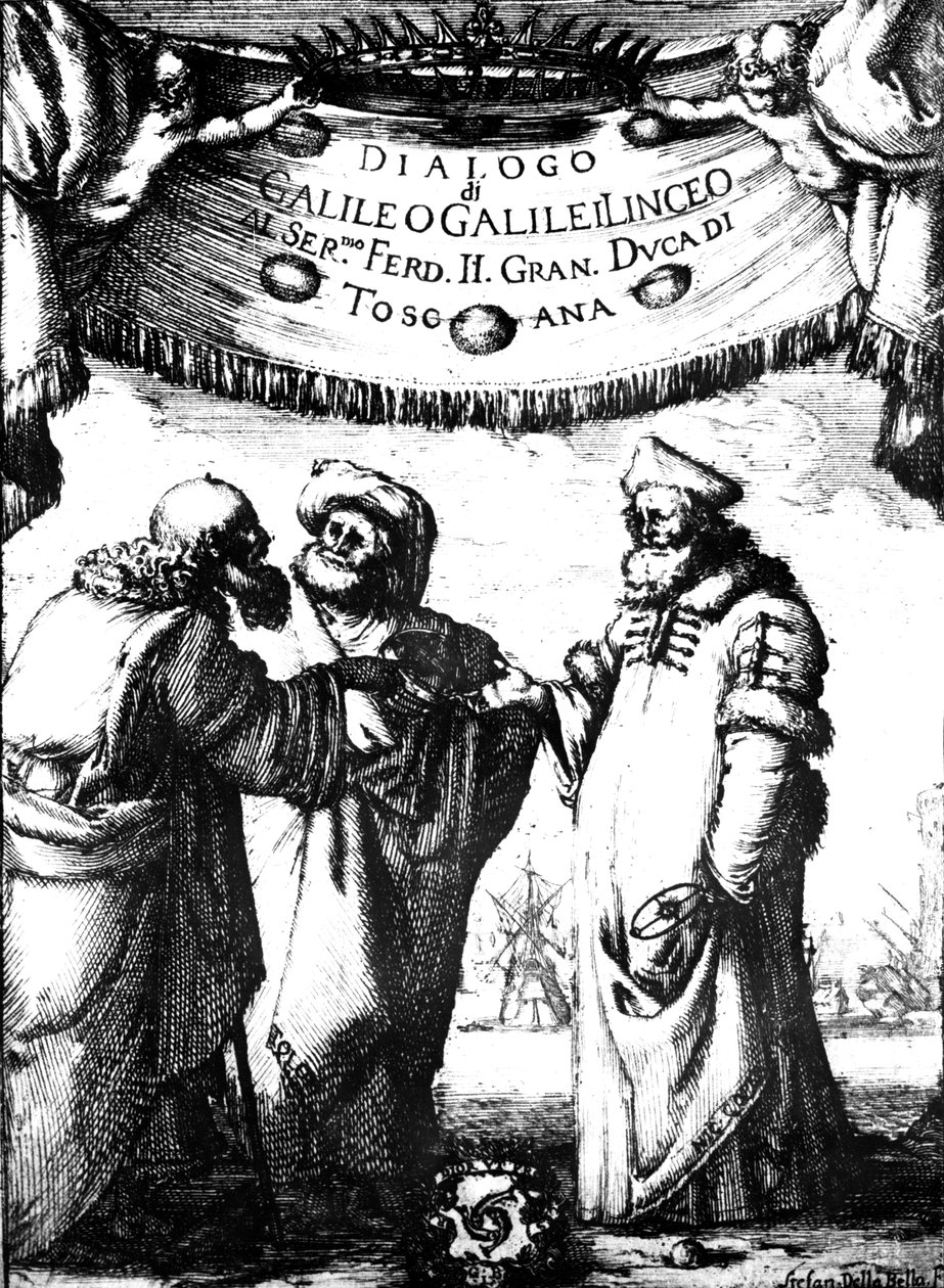 Frontispiece of Galileo