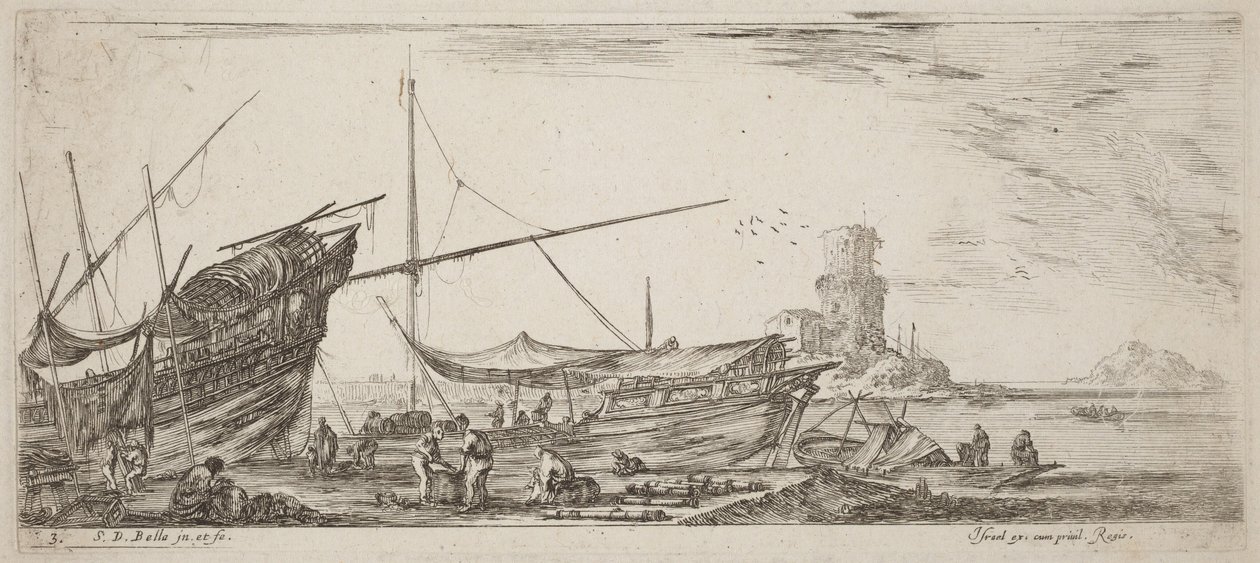 Harbor View by Stefano della Bella