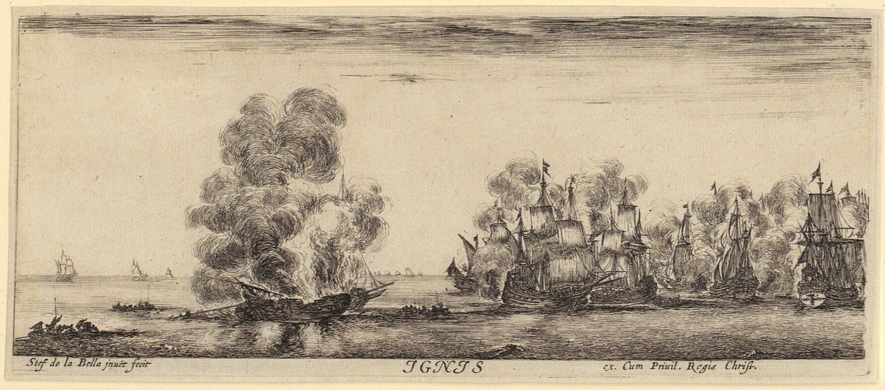 Ignis (Fire), Plate 4 from the Series 
