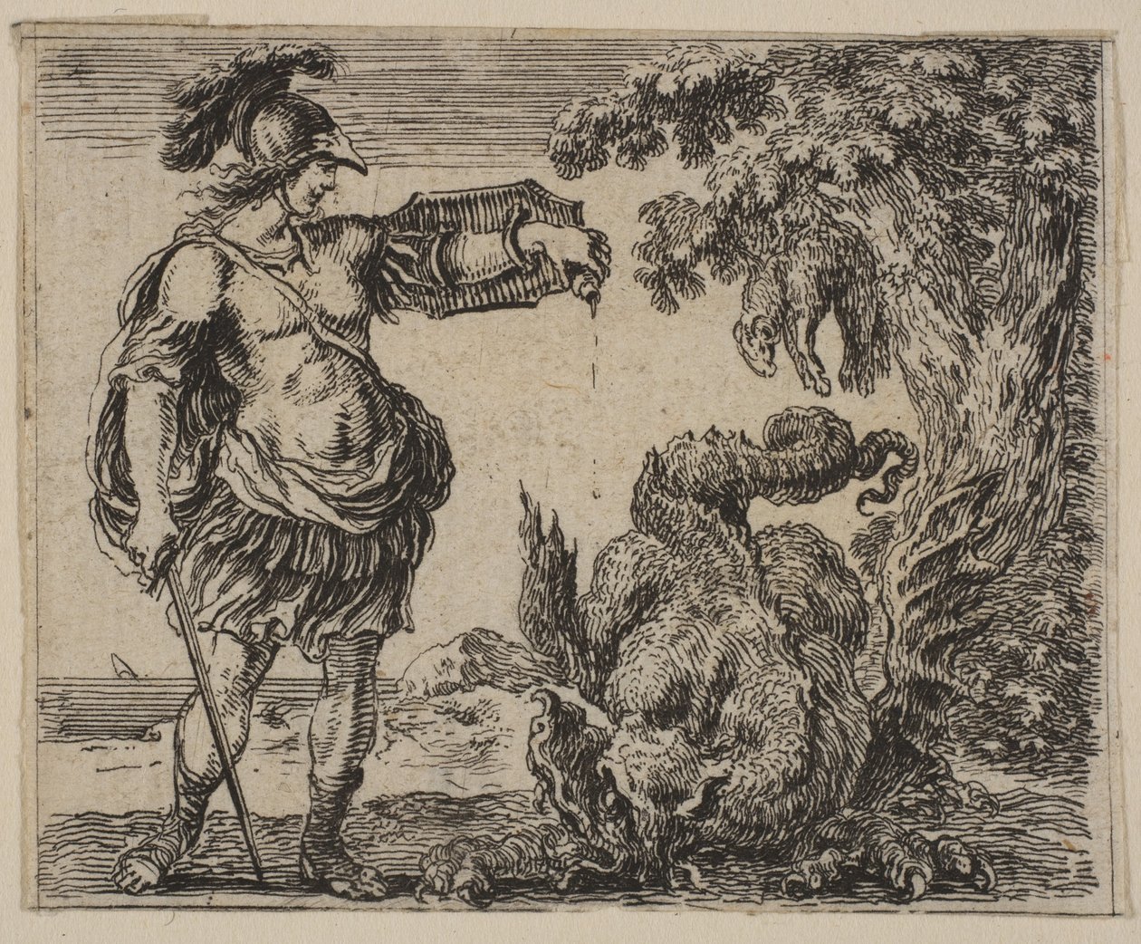 Jason, from Game of Mythology by Stefano della Bella