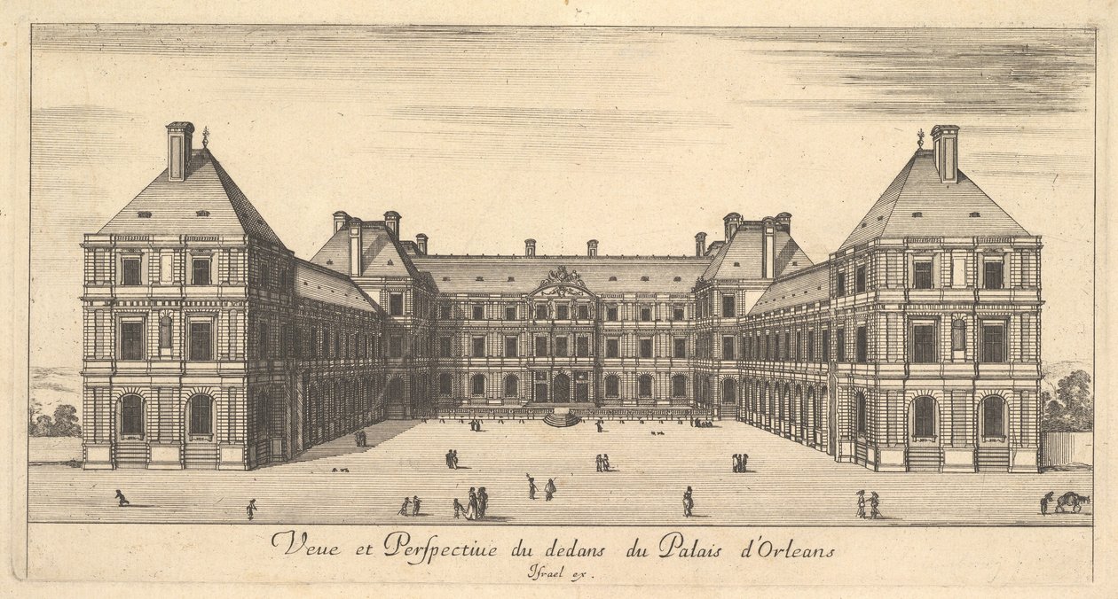 View and Perspective of the Inside of the Palais d