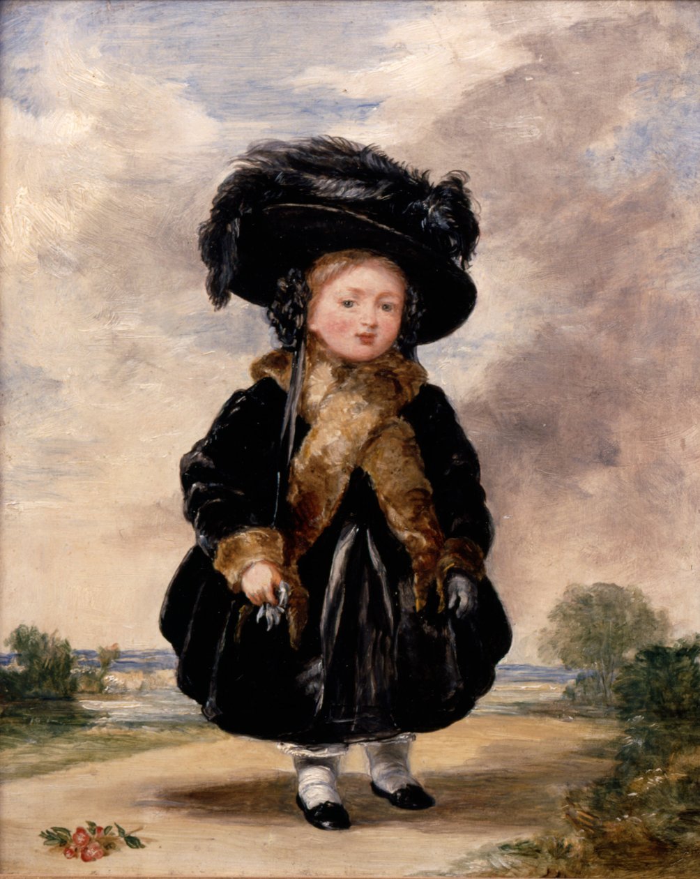 Princess Victoria Aged Four by Stephan Poyntz Denning