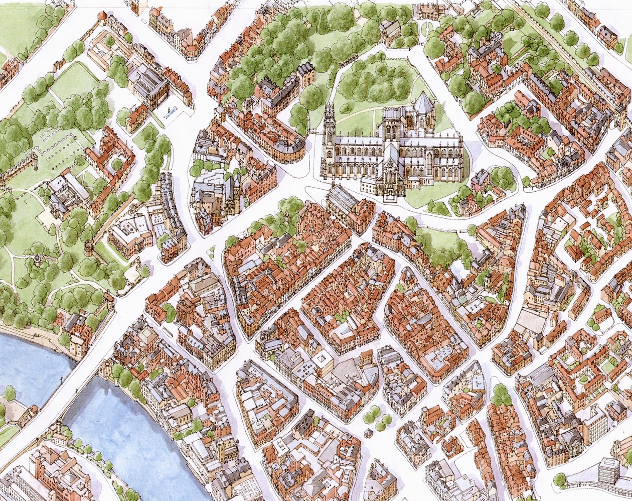 City of York Aerial Image by Stephen Conlin