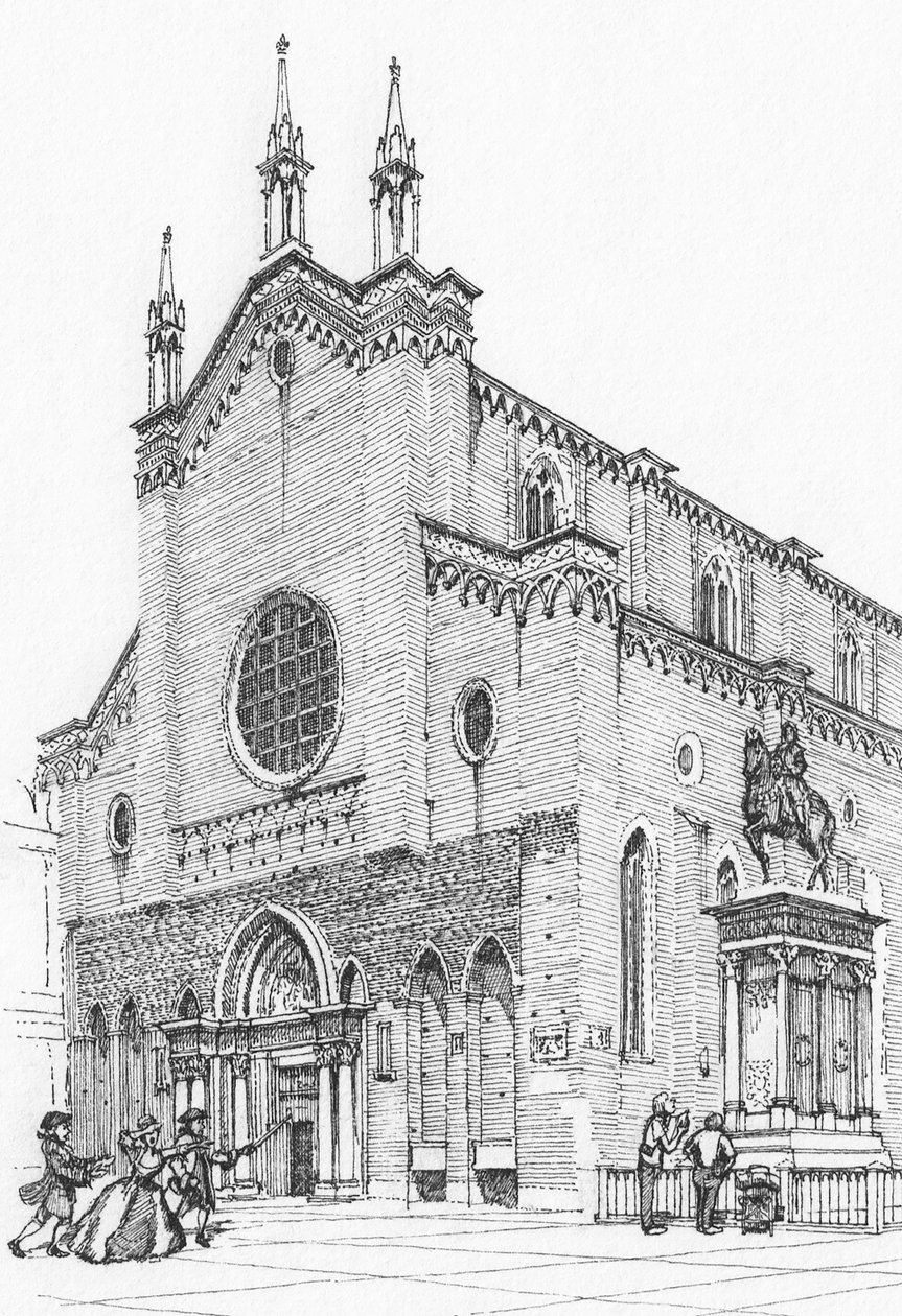 The Church of Saints Zanipolo, Venice by Stephen Conlin