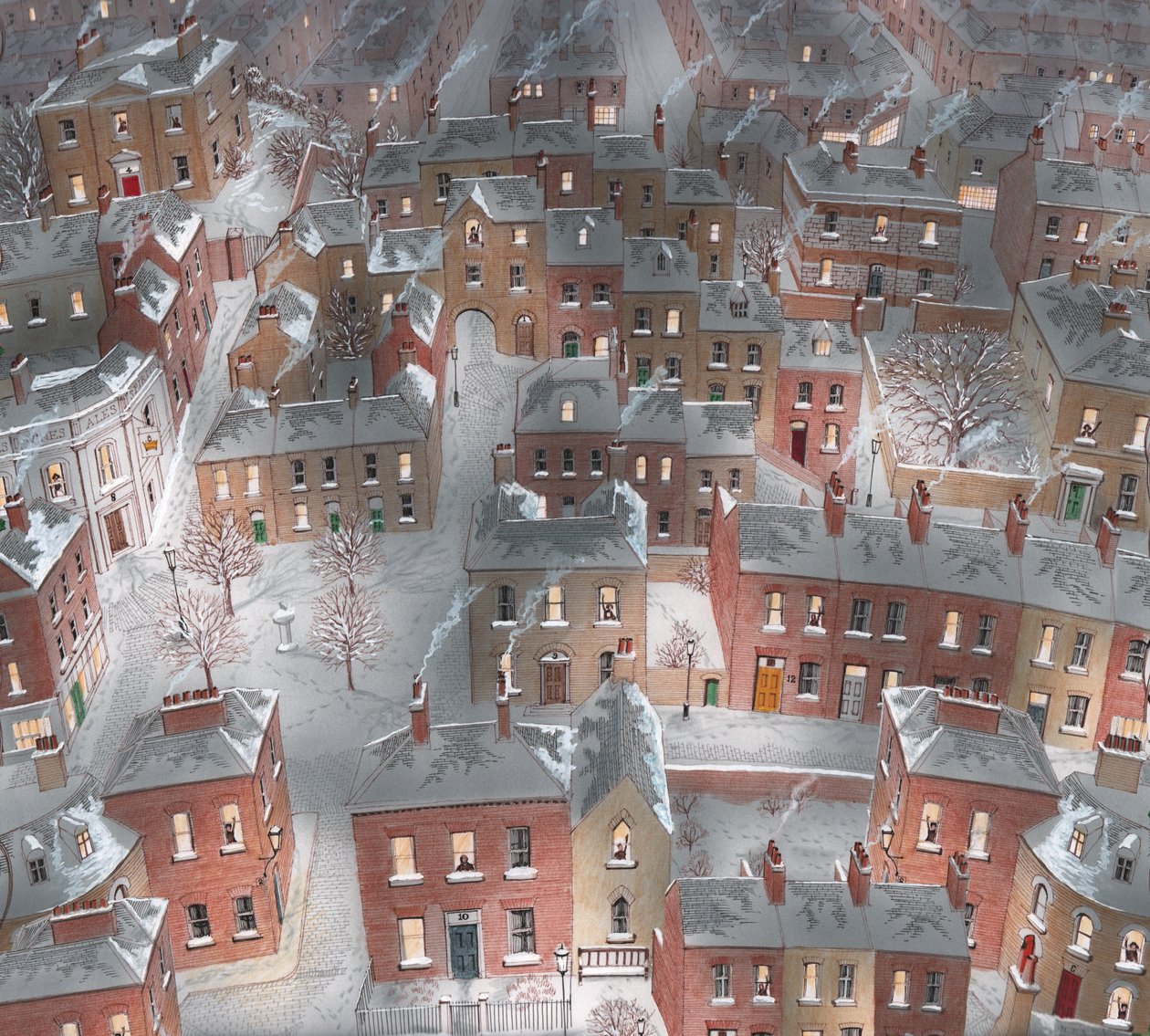 Winter Background for Children by Stephen Conlin