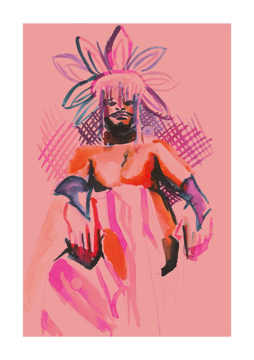 Queen Mother of the House of Mandella, 2023 by Stephen Dow