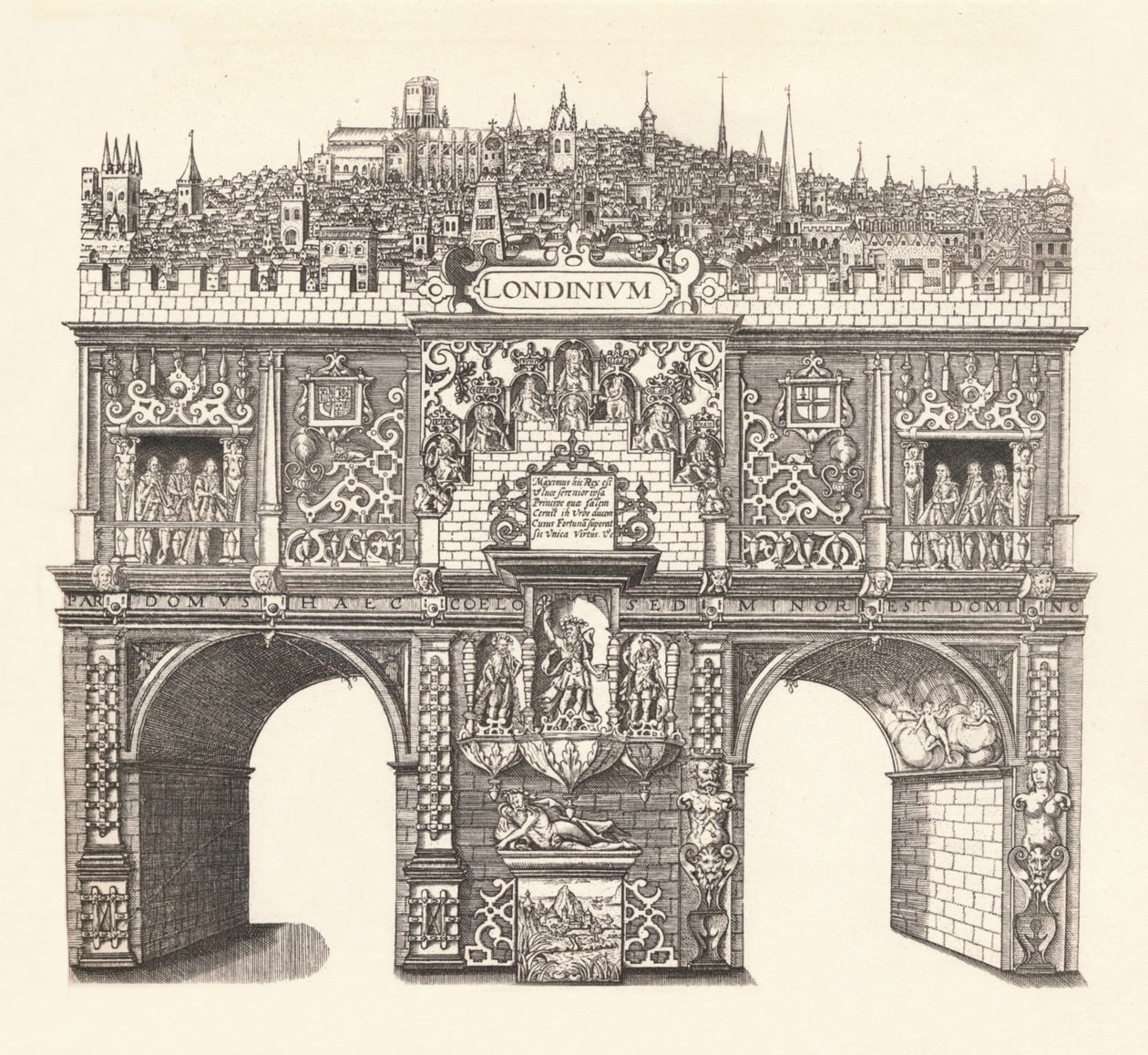 Triumphal Arch Erected in Honour of King James