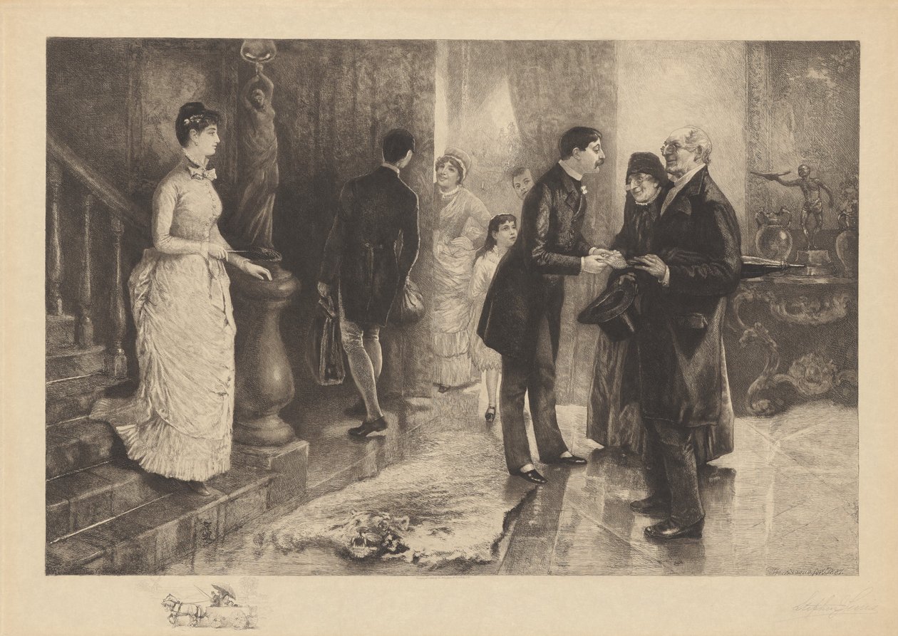 The Visit to the City by Stephen James Ferris after William Thomas Smedley