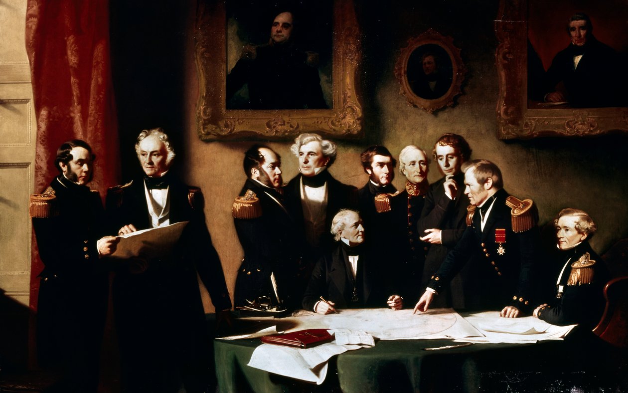 The Arctic Council planning a search for Sir John Franklin by Stephen Pearce