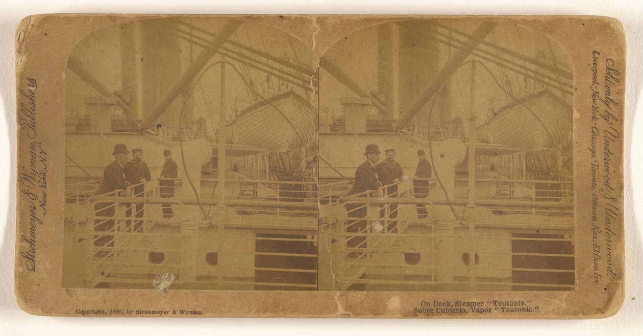 On Deck, Steamer, 