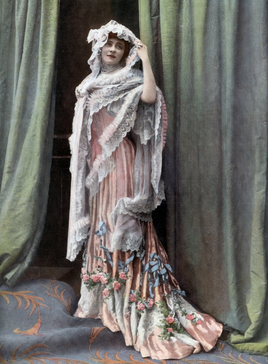 French Comedian Marcelle Lender, Photo by Reutlinger from French Paper 