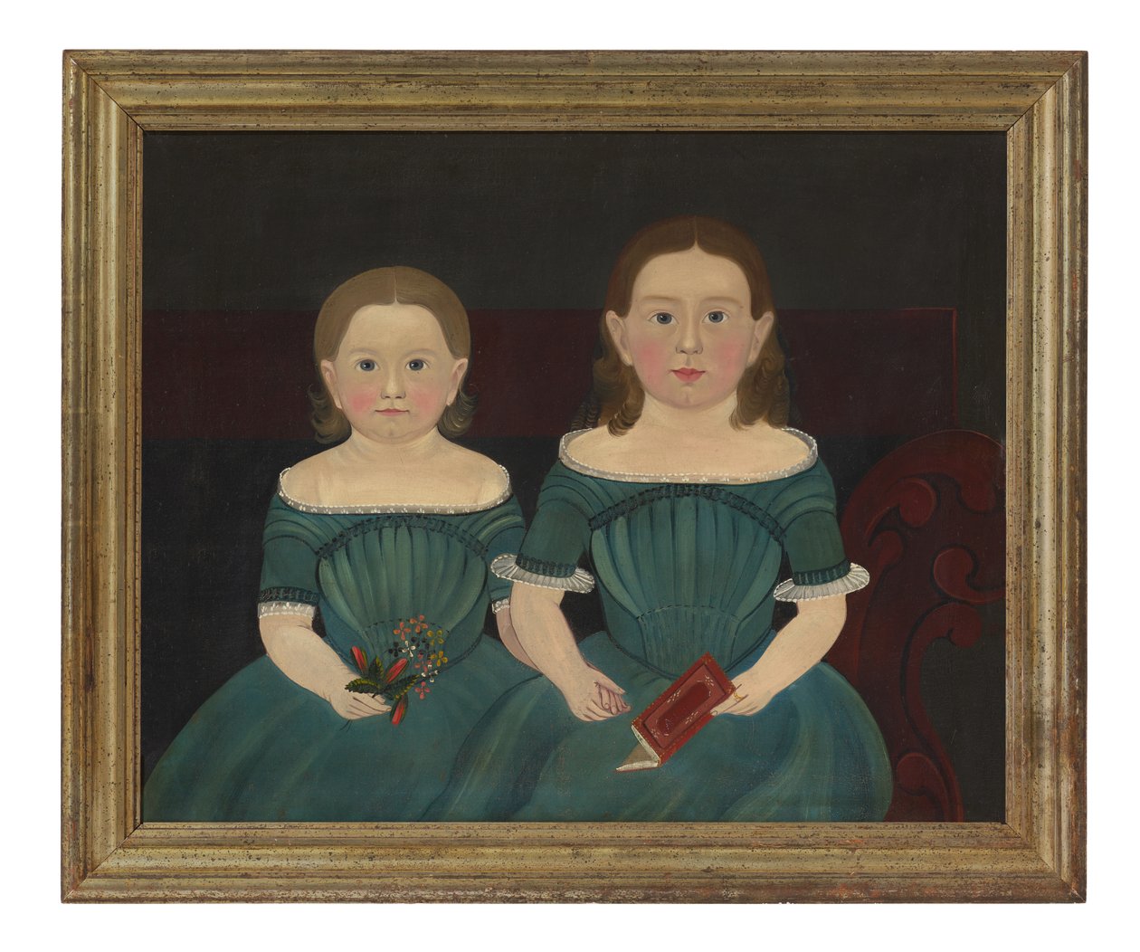 Mary and Elizabeth Hathaway by Sturtevant J. Hamblin