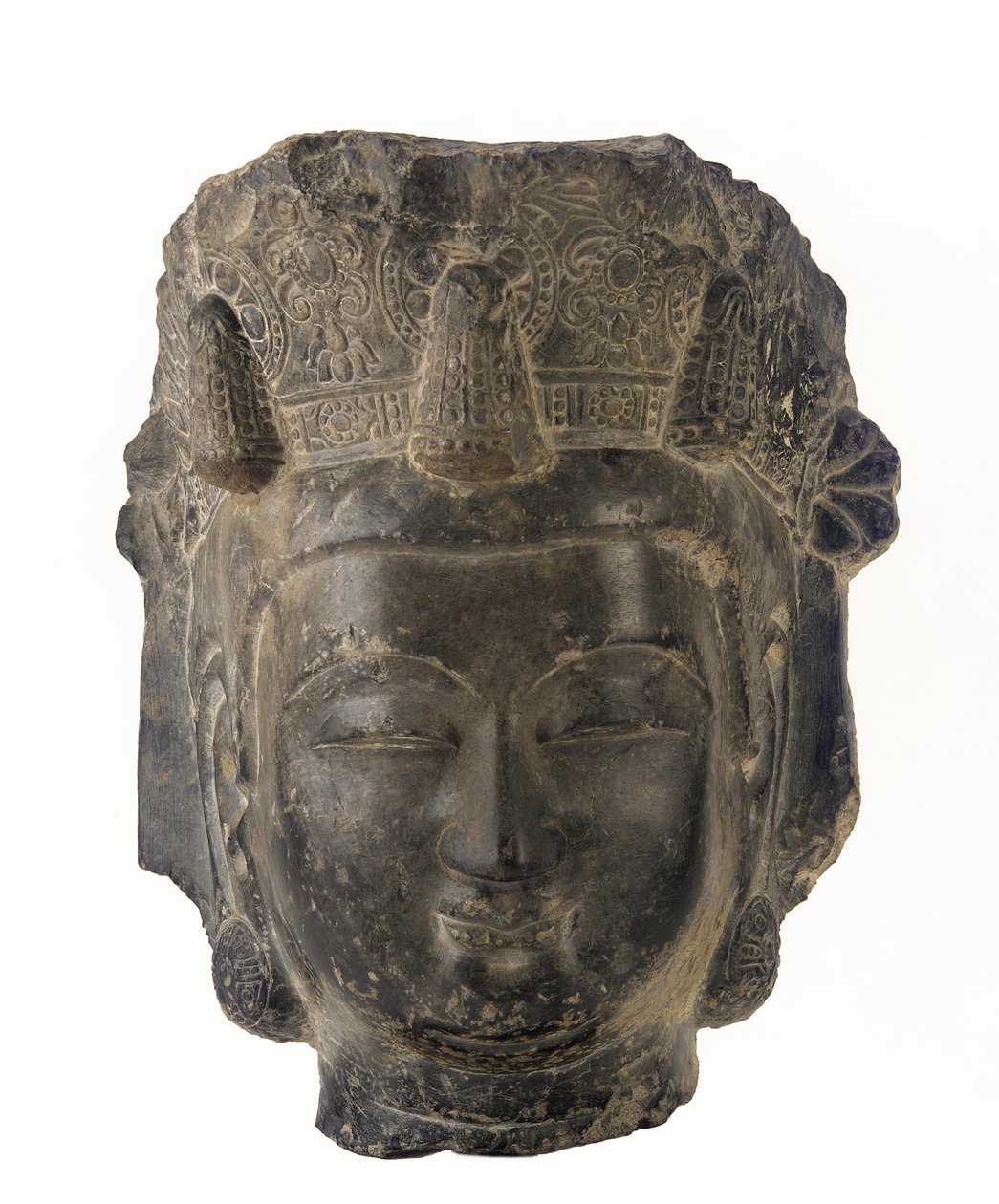 Head of a bodhisattva by Sui Dynasty Chinese School