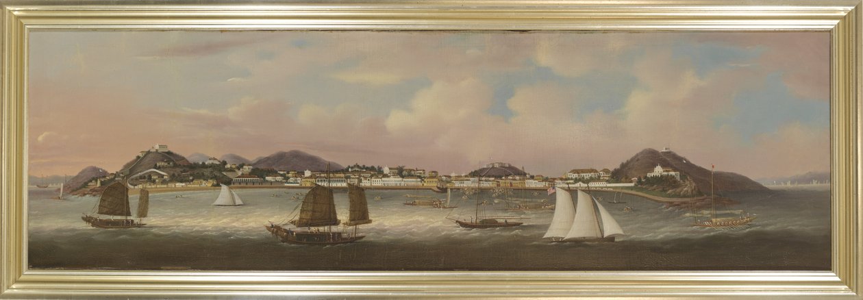 View of the Praya Grande, Macao by Sunqua Sunqua