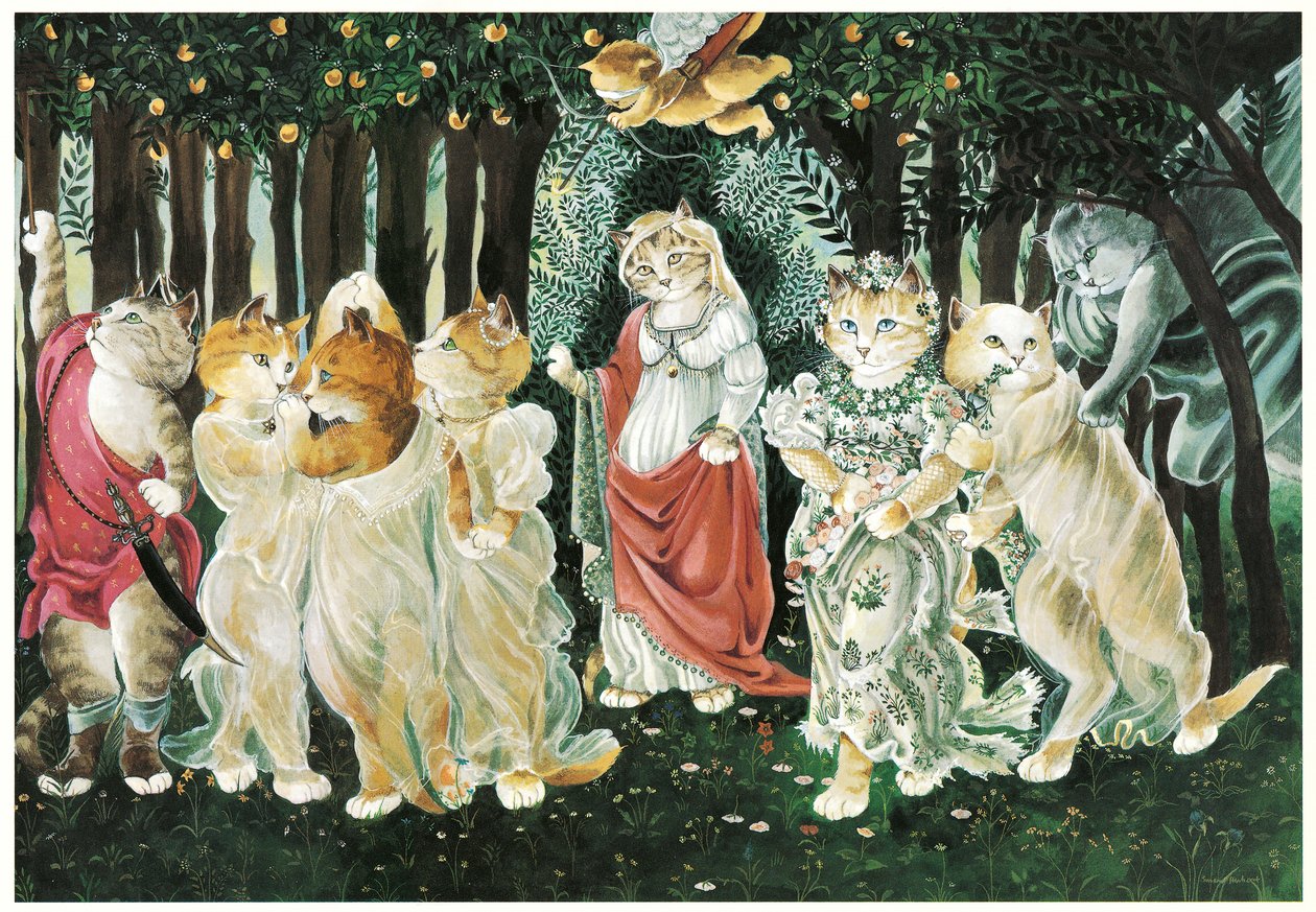 Illustration from The Cats