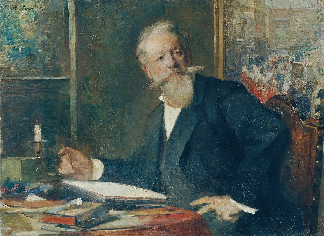 The Painter Karl Karger by Susanne Renate Granitsch