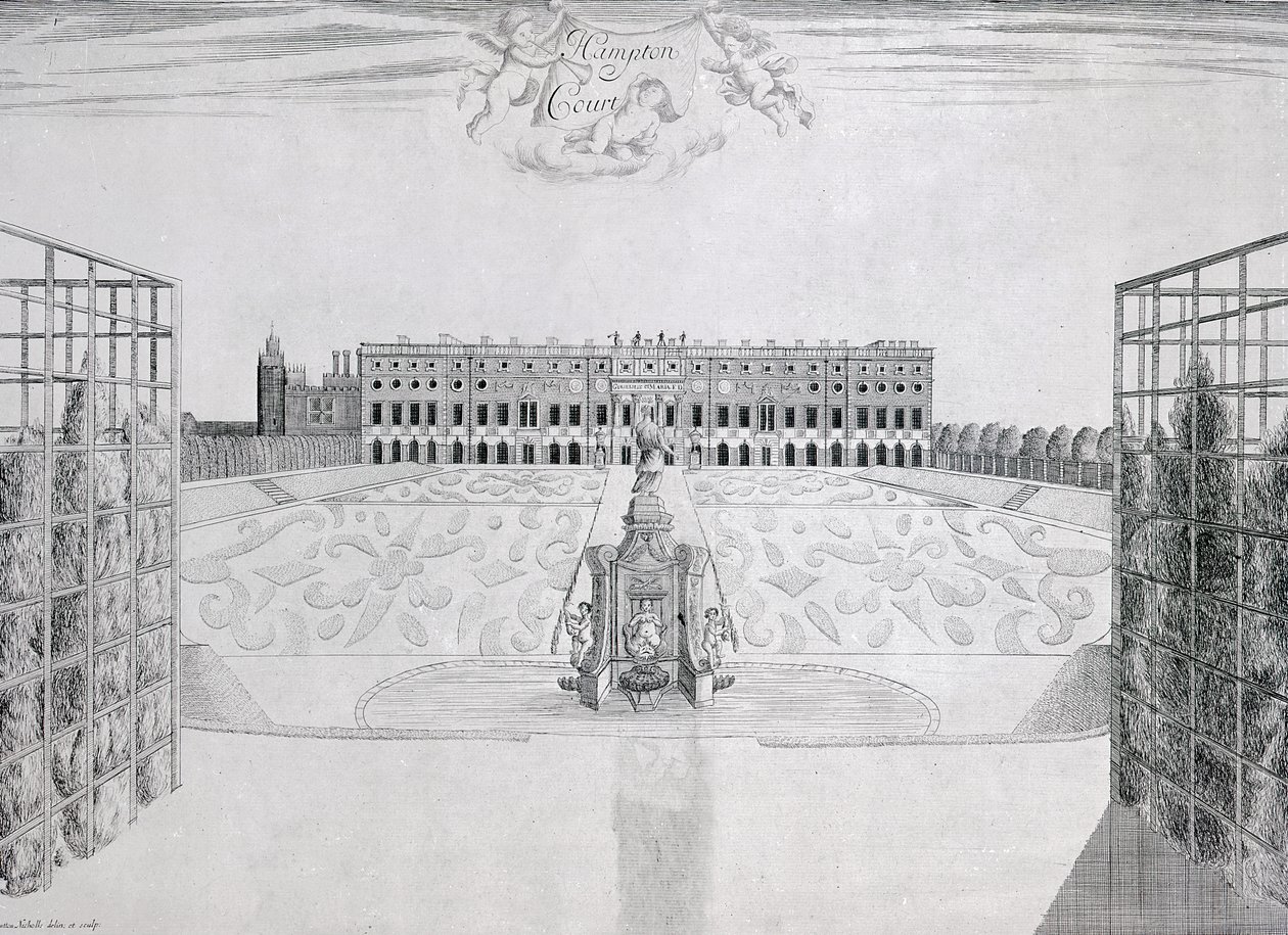Hampton Court South Front by Sutton Nicholls