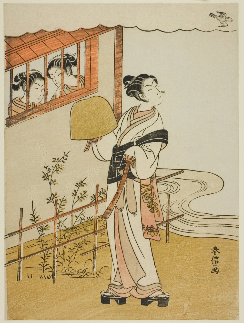 The Fourth Month, from the series "Popular Versions of Immortal Poets in Four Seasons" by Suzuki Harunobu