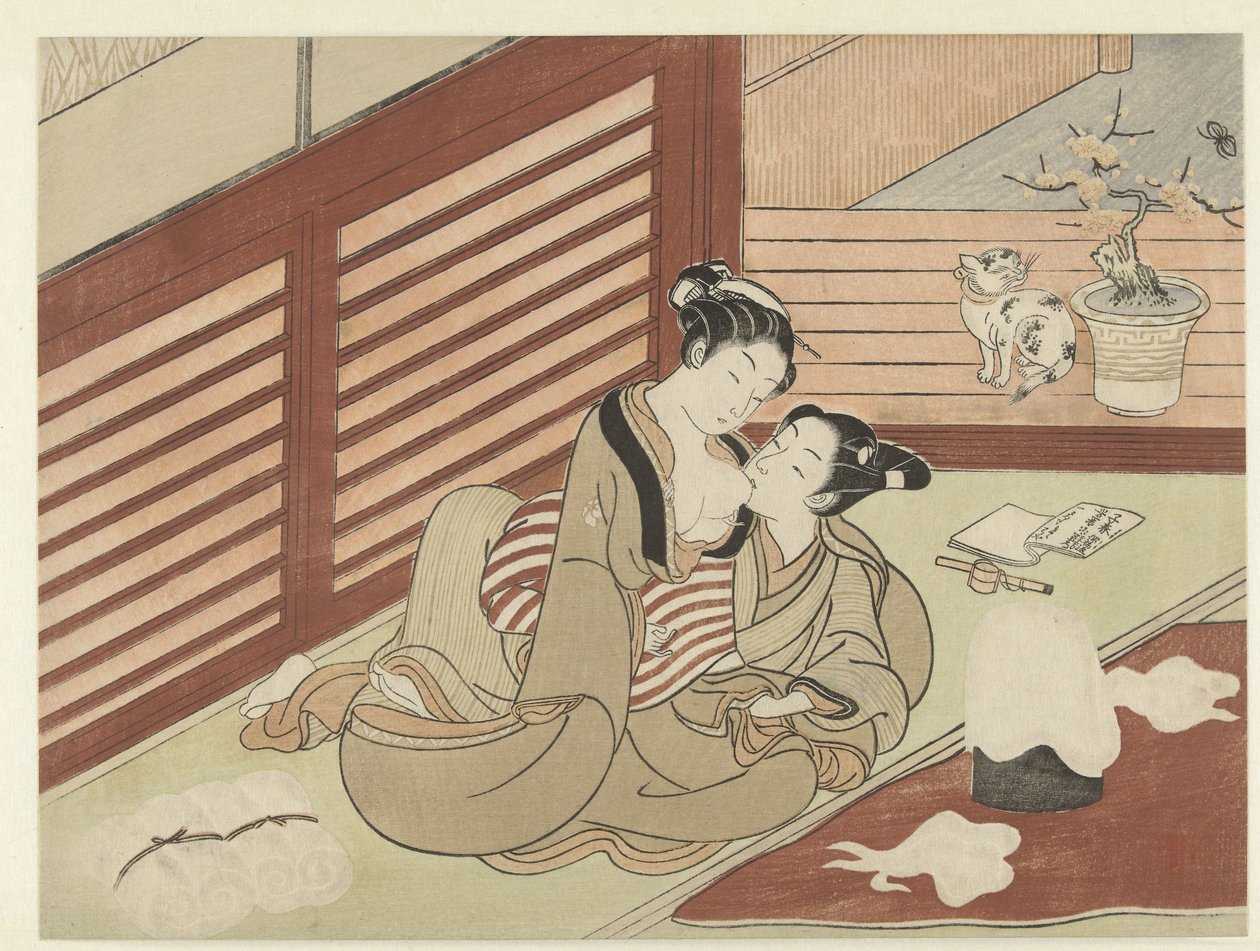 Lovers by Suzuki Harunobu