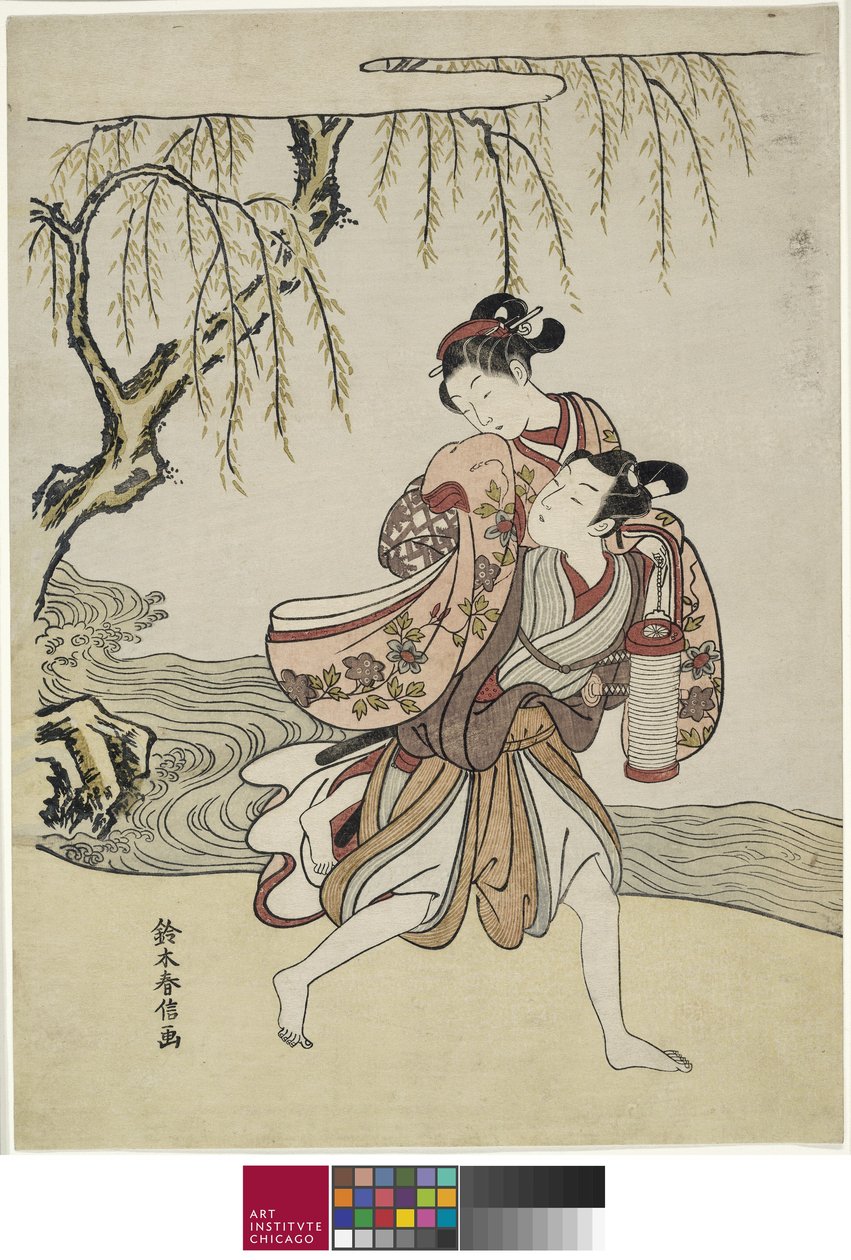 The Elopement by Suzuki Harunobu