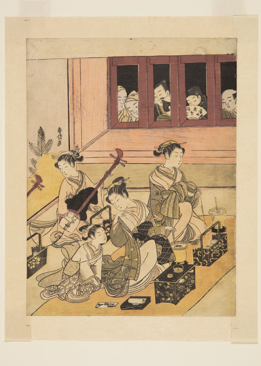 The Watchers and the Watched by Suzuki Harunobu