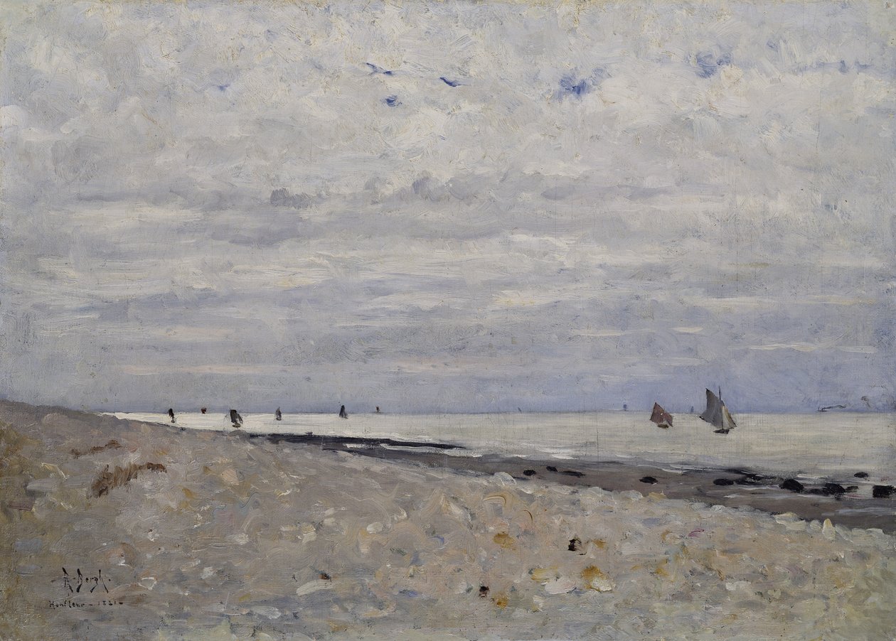 Sea Landscape off Honfleur by Sven Richard Bergh