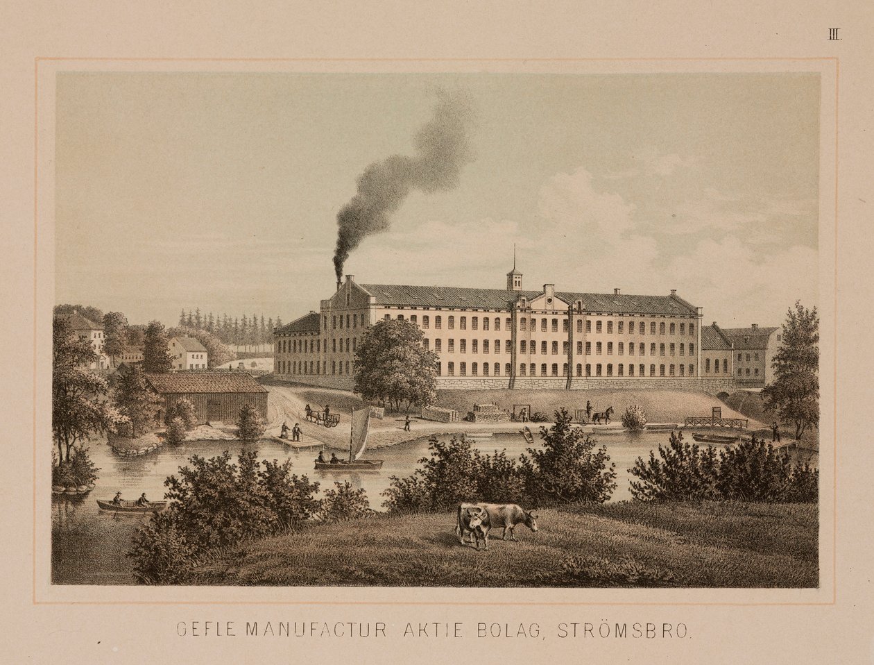 Cotton Mill, Stromsbro, Sweden by Swedish School