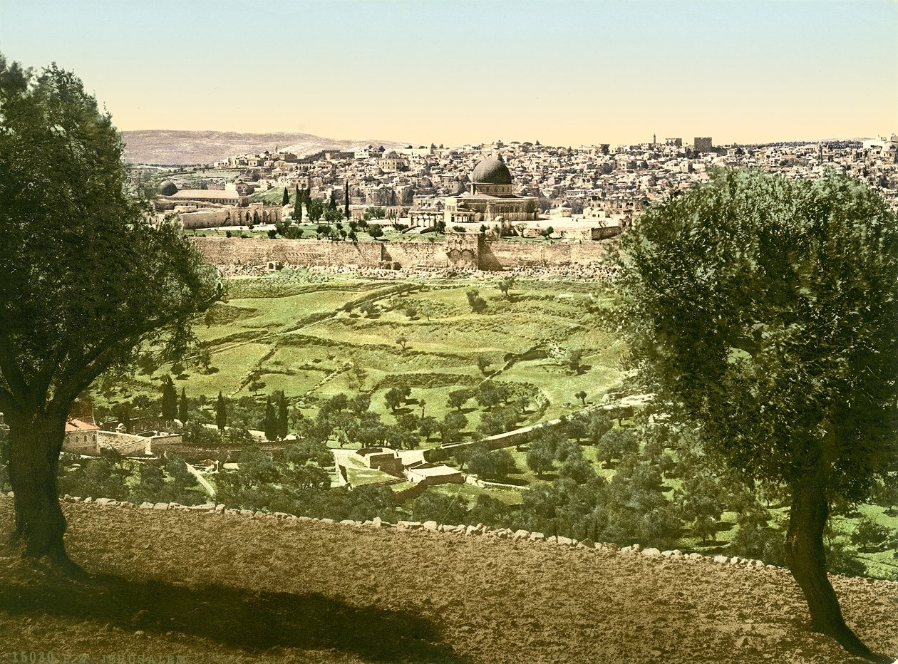 General view of Jerusalem from the East