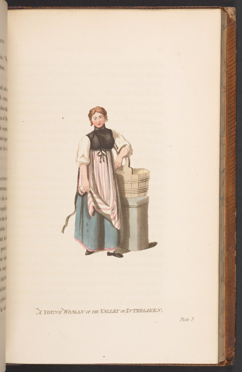 A Young Woman from the Valley of Interlaken by Swiss School