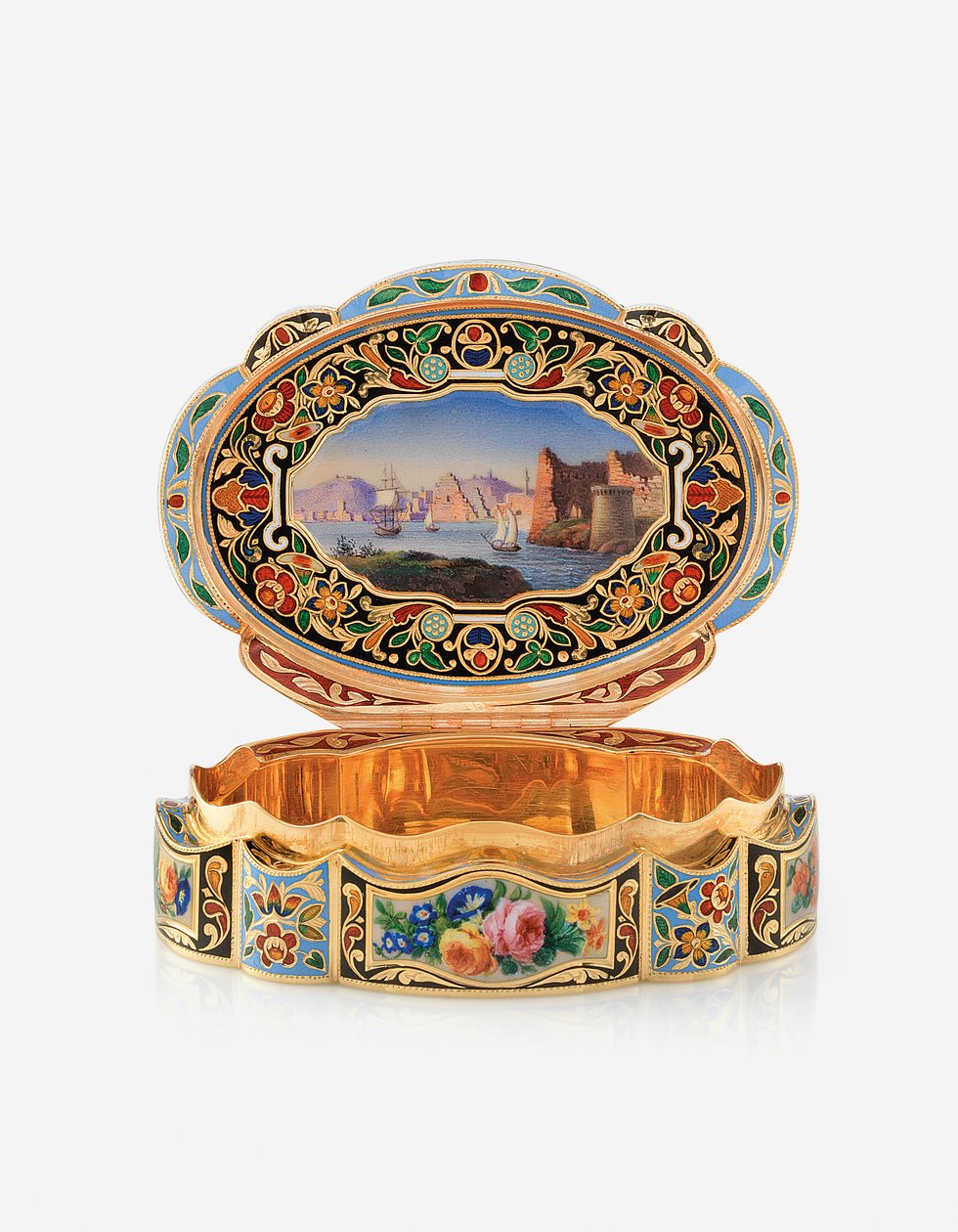 Presentation Snuff-Box for the Eastern Market, Geneva, c.1830 by Swiss School